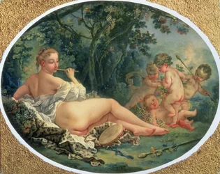 Maenad spiller røret, 1735-38